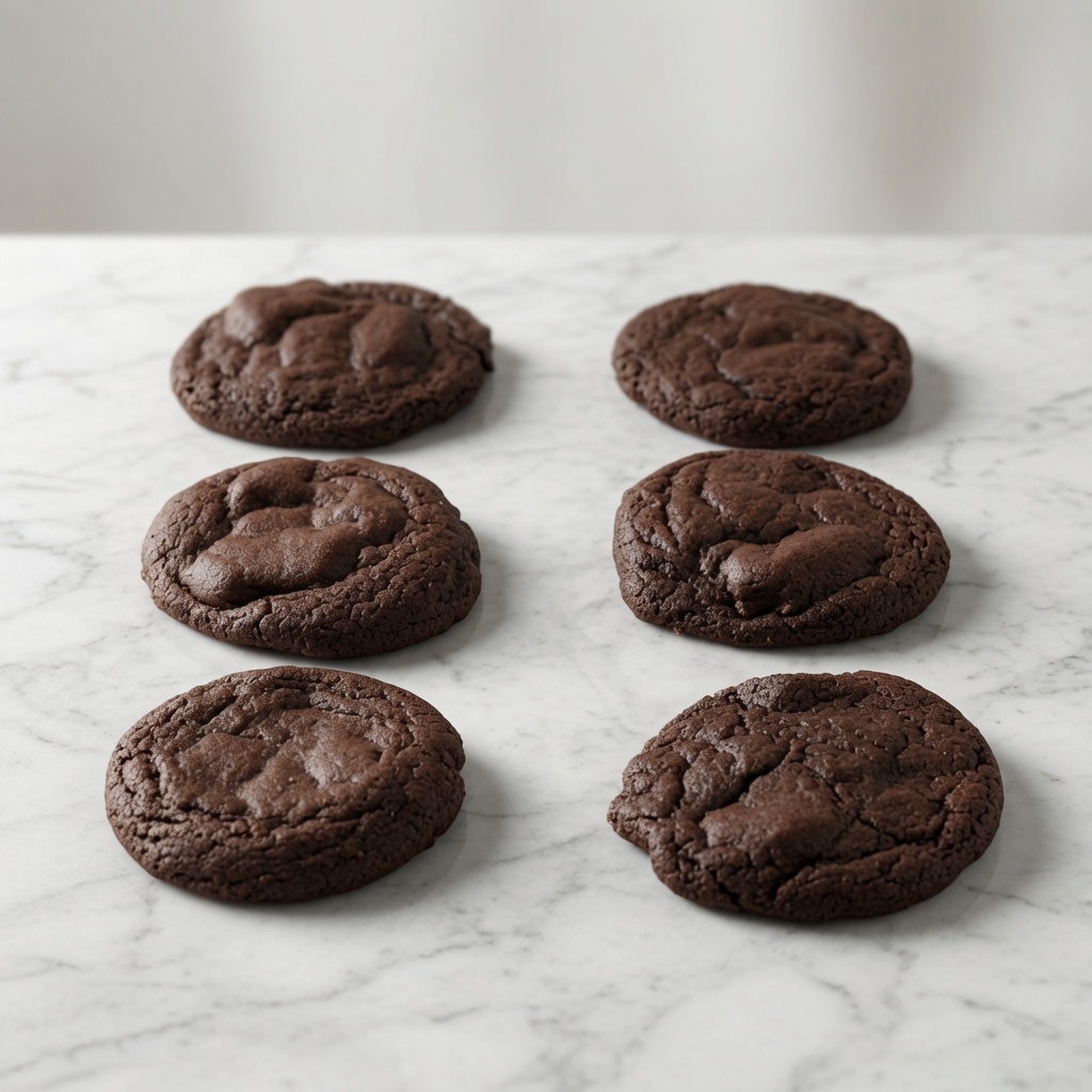 Stack of fudgy brownies