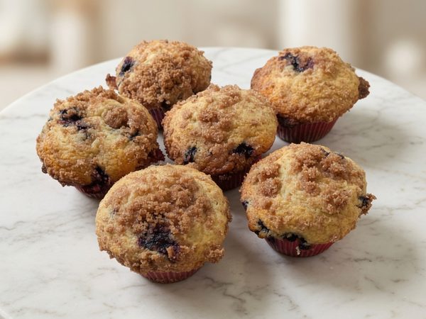 Blueberry muffins